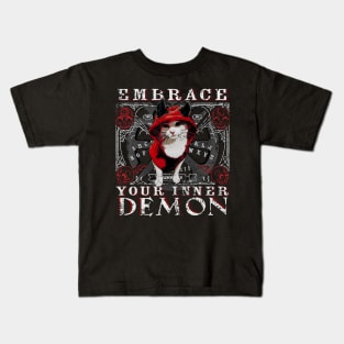 Embrace Your Inner Demon Kids T-Shirt